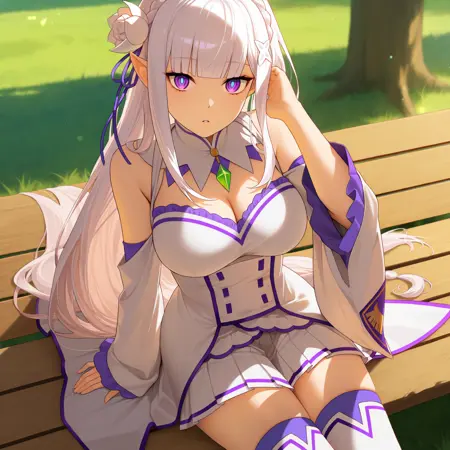 Emilia AIO (re:zero) [IllustriousV2.0]