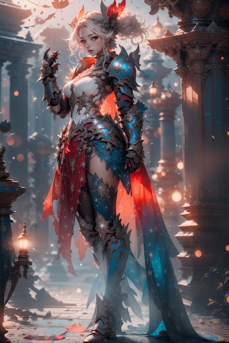 Pendulum Style Female Warrior 🔴✨🔵 image by DarkStorm12