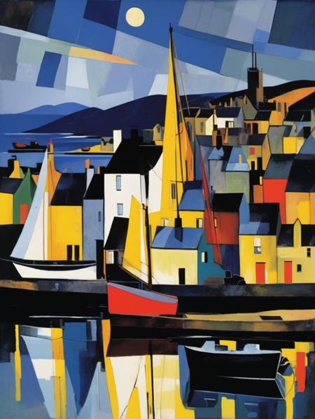 Lyonel Feininger Style SD XL