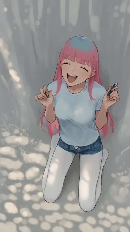 My first manga! :3 drawing simplifier, low-qualitizer, no trigger