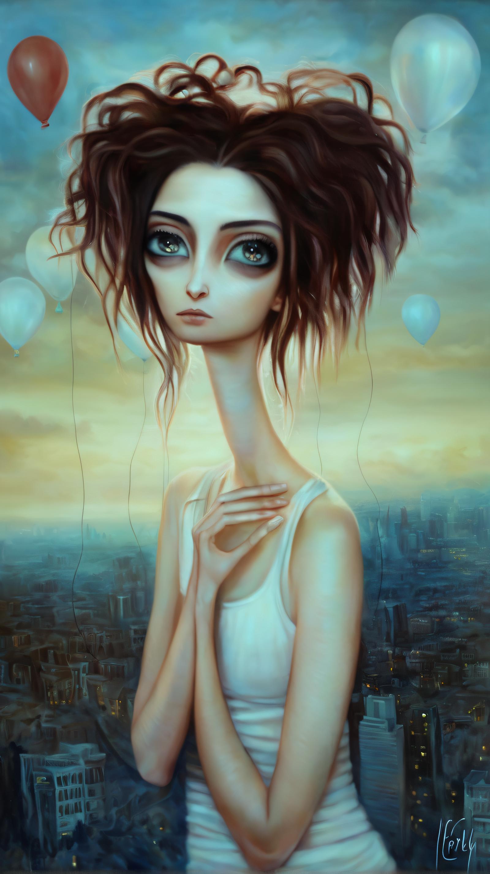 Lori Aerly Big Eyes Style image by ainow