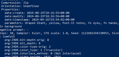 Extracting Metadata from Flux & Midjourney Using PowerShell, ImageMagick, and SD Prompt Reader