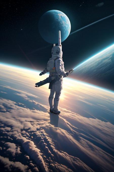 In the future, a powerful world will be created on space