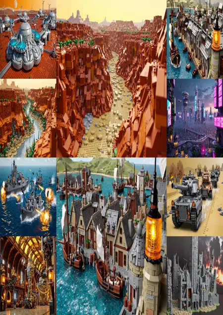 Sysdeep Bricks - [Concept Style] - IllustriousXL