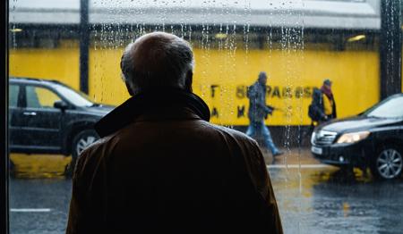 moody, portrait, rain, art, urban, people, water, man, city, silhouette, person, yellow, cityscape, urban art, artistic photography, brown, moody man, moody photos, old man portrait, passenger, people silhouette, people walking, portrait man, rainy day, stranger, street portrait, through the glass, through the window, urban street, wet glass