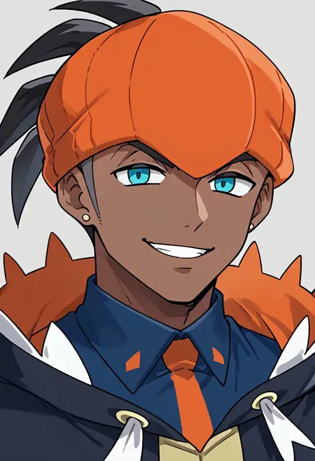 Raihan  (Pokemon Sword and Shield / Game Freak / Nintendo )