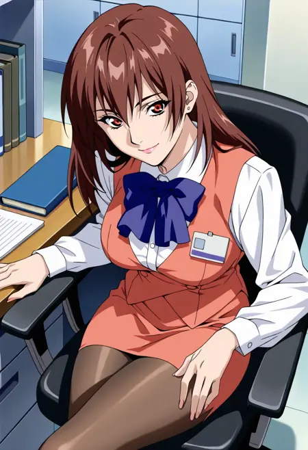 Asaoka Rena (麻丘玲奈) from Lingeries Office (ランジェリーズ) - COMMSION