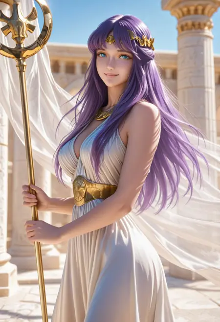 Saori Kido - Athena (Saint Seiya) - 城戸沙織