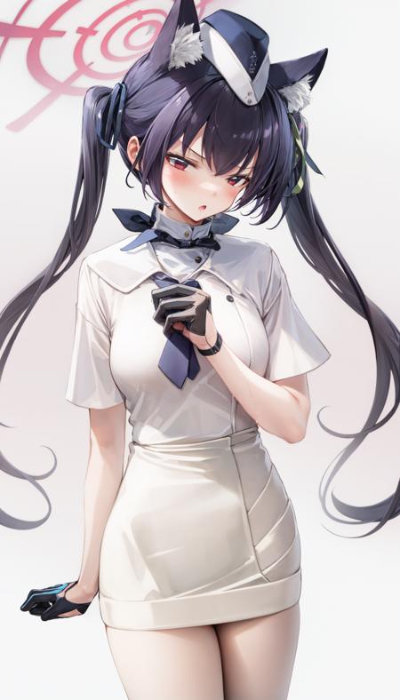 <lora:serika:1:MIDD>halo,1girl,solo,twintails,serika,blush,:o,embarrassed,shiny_clothes,white dress,hat,gloves, cowboy shot,(shiny_skin:1.3), <lora:画风-agm-1280:1:OUTALL> <lora:画风-天三月:0.3:OUTD> <lora:画风-mignon:0.5:OUTD> <lora:blue archive 领航员制服:1:MIDD>