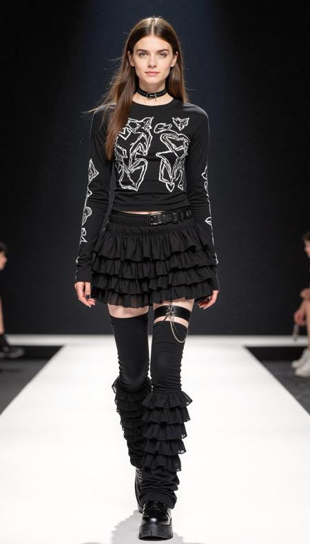 Y2K BLACK OUTFIT [FLUX] | 616 minutes v1.0