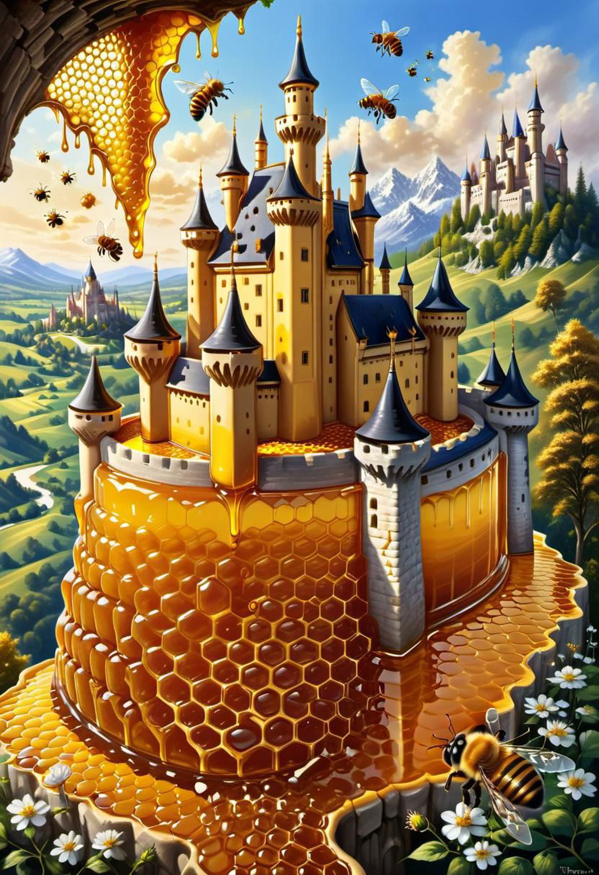 A Castle Made of Honey and Beeswax