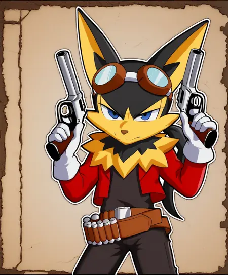 Guntz - Klonoa Heroes (PonyXL V6)