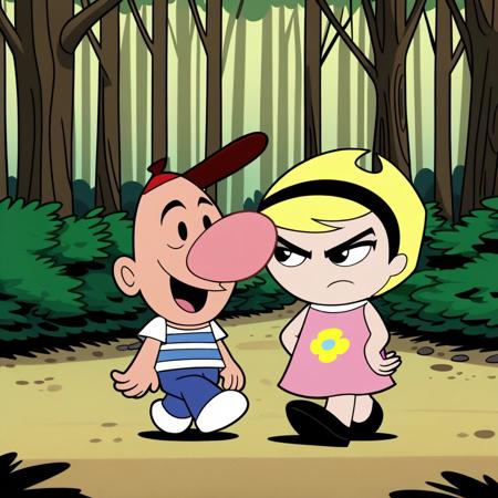 Billy with Mandy (The Grim adventures of Billy and Mandy) Pony/Illust V1