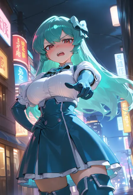 Minakami Sayo "Magia Azure" (Mahou Shoujo ni Akogarete) XL/Ilustrious LoRa