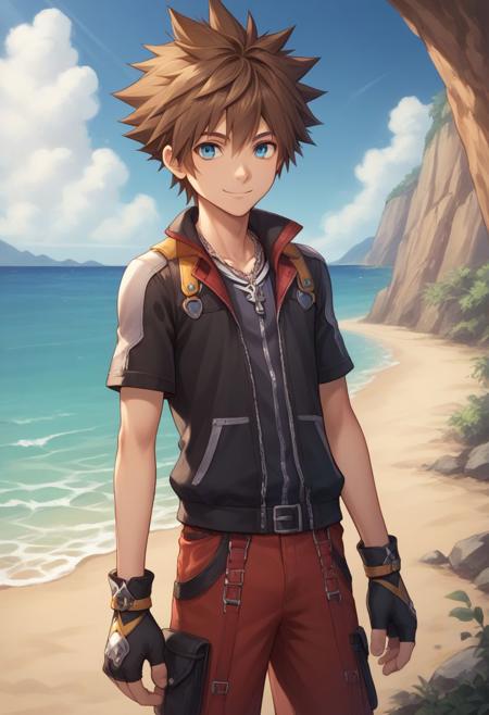 Sora - Kingdom Hearts - Pony + Illustrious Pony - 1.0