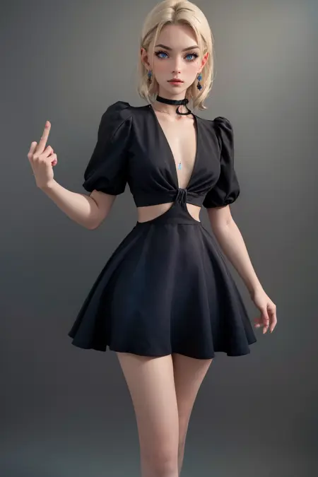 Flare Dress | By - 7ELIX