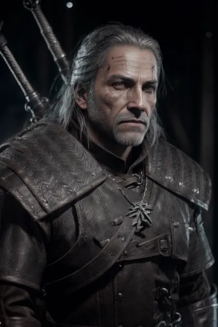 Geralt of Rivia (The Witcher) LoRA (SD 1.5)