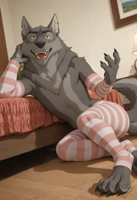 Wolf "Ivan tsarevich and grey wolf" |Волк "Иван царевич и серый волк"