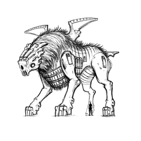 Shadow of the colossus - Sketch