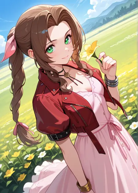 Aerith Gainsborough - Final Fantasy VII Illustrious