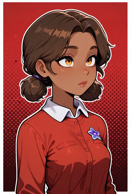 Cassie FNAF / Five Nights at Freddy's Security Breach Ruin DLC illust + 1.5