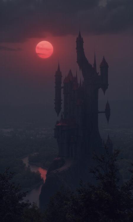 Dracula's Castle from Castlevania (the TV series) - [Flux] v1.0