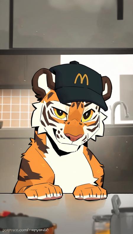 McDonald's hat NoobAI 1200 steps