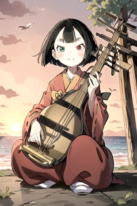 平家物語-びわ 平家物語-びわ