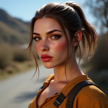 Flux Female Head