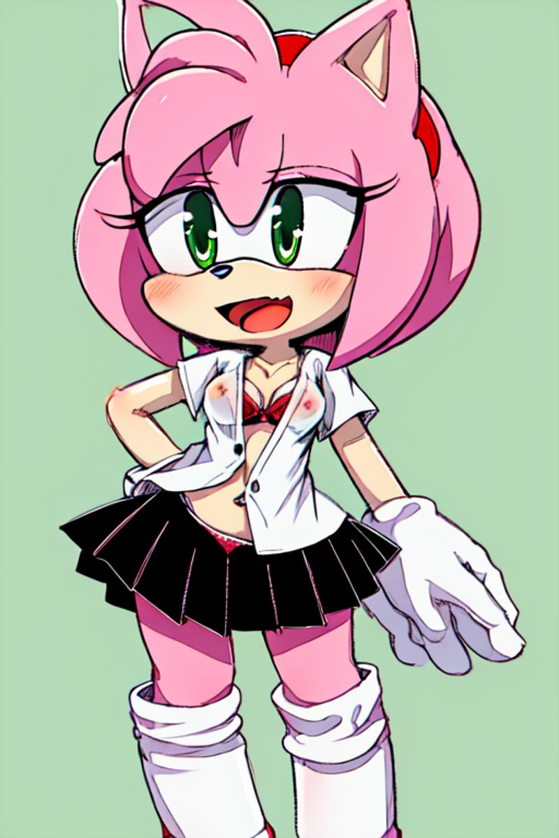 Amy Rose  Amy rose, Furry art, Amy the hedgehog