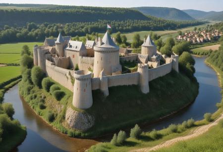 landscapes of castles and fortresses V1