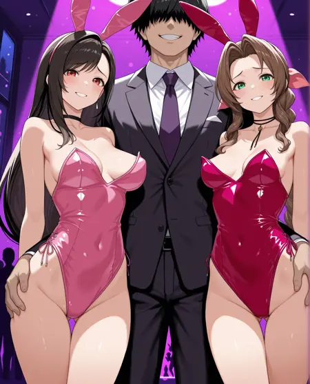 Girl Sandwich (2girls 1boy) (Illustrious)