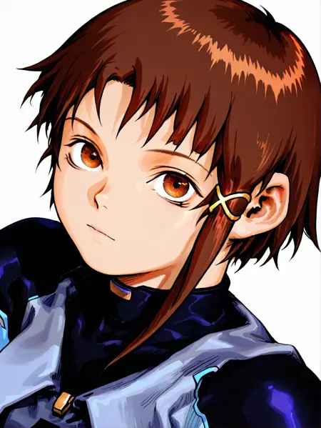 Lain Iwakura - yoshitoshi ABe (安倍 吉俊) - Character/Artists Style ILL 2.0