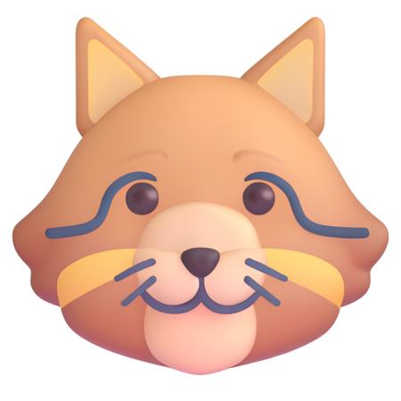 dog face,  <lora:Fluent_Emoji-000010:0.9>