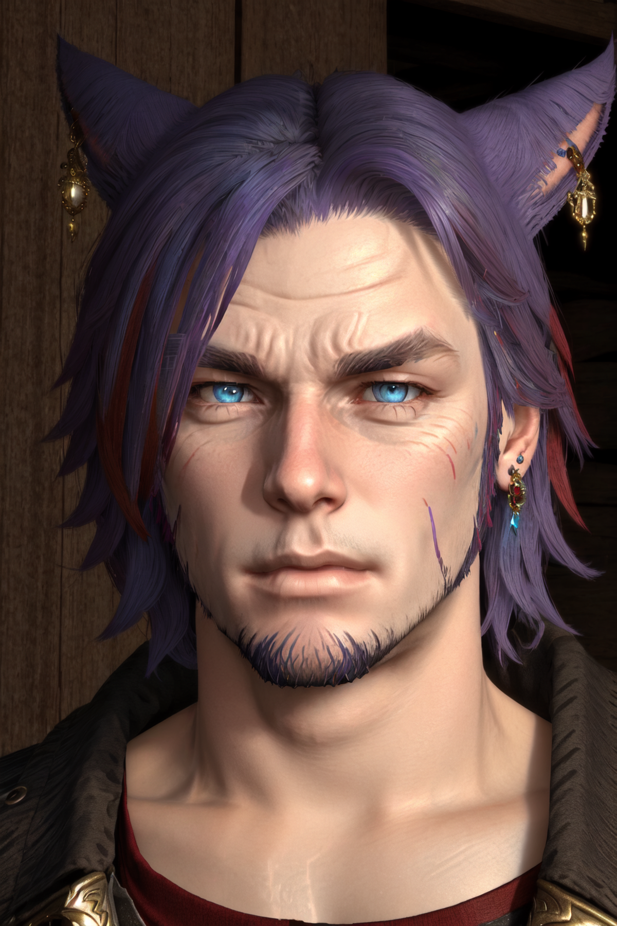 FFXIV - Male Miqote (Keeper of the Moon - Khit'li L'ocar) image by duskfallcrew