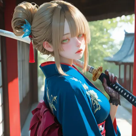 samurai girl_V1.0 illustrijEVO