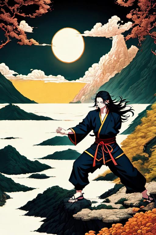 武侠风格动作/Martial Arts Style Actions image by wubailou