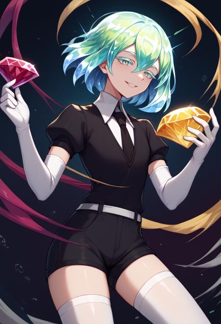 Holding Chaos Emerald | Concept LoRA XL v1.0