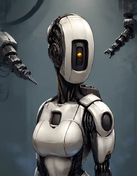 Portal - Glados - Humandoid Robot