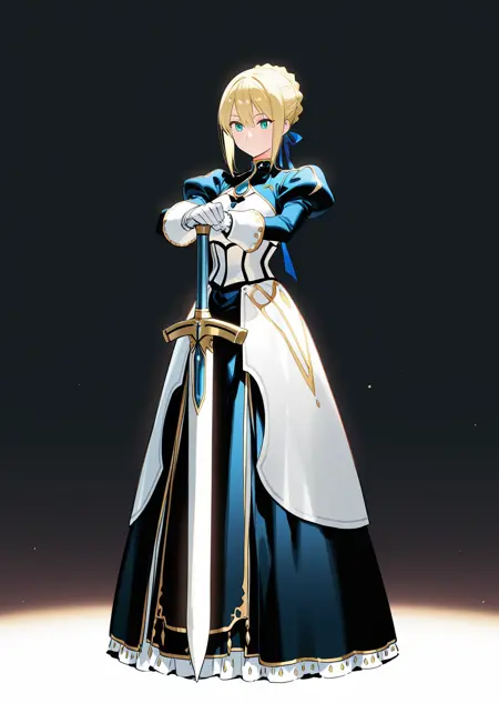 Sword Planted, Feet Planted [Illustrious | Pony XL]