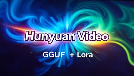 Simple Lora Loader for Hunyuan Video gguf & lora loaders