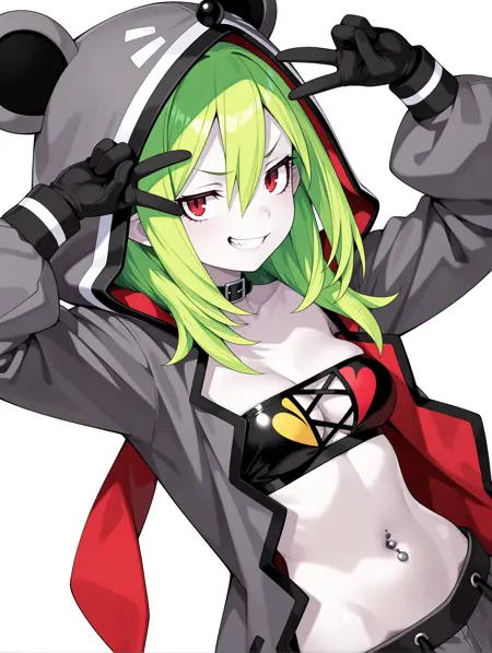 【Illustrious】リンダ 超次元ゲイムネプテューヌmk2 (Linda) (Neptunia)