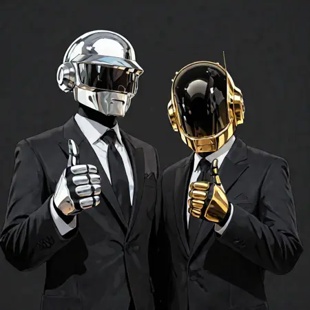 Daft Punk Helmets/Outfits - Pony & Illustrious