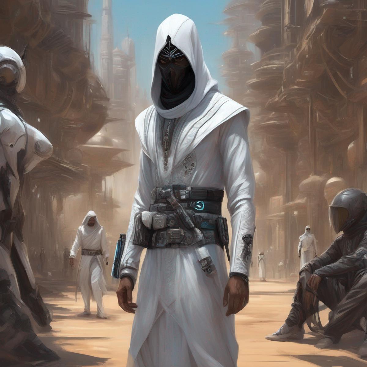 johnslegersart Arab scifi image by johnslegers