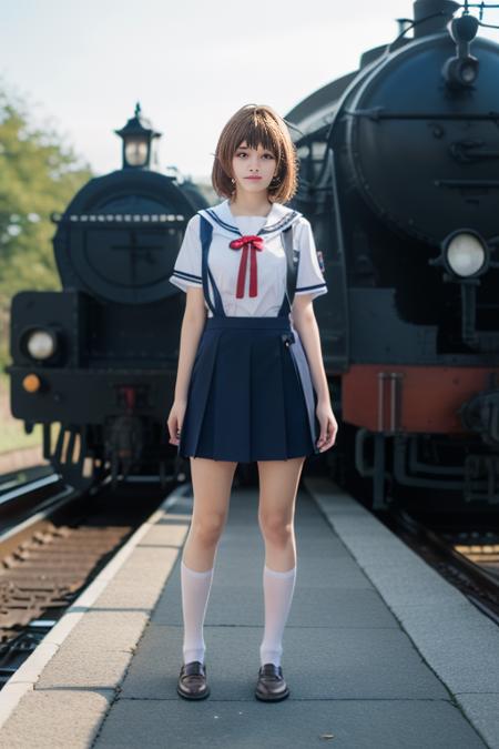 clannad, hikarizaka private high school uniform, summer uniform, 