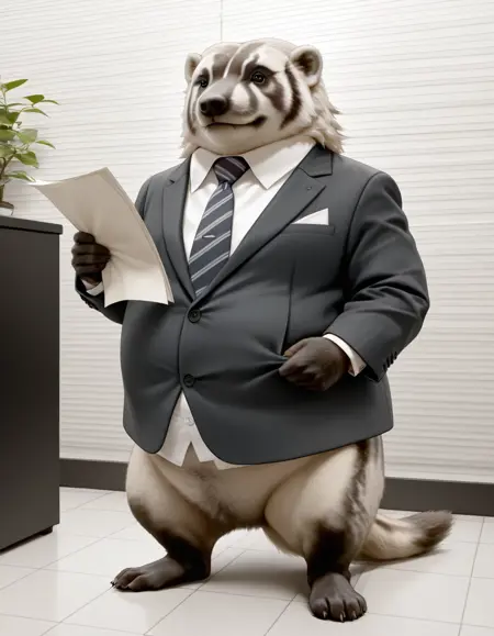 Grady the Badger (Johnson Automotive)