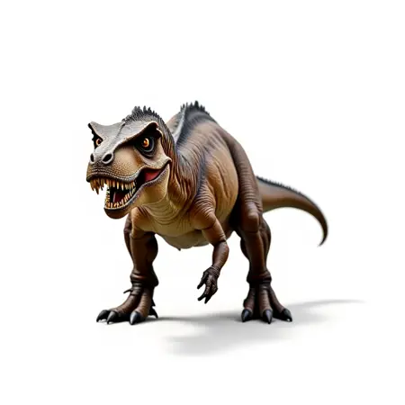 T-rex White Background