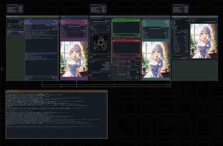 ControlNet Cannyでディテールアップ / DetailUpWithControlNetCanny