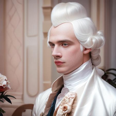 18th century men (rococo clothing, makeup, wigs -  PonyXL) Pony Base v0