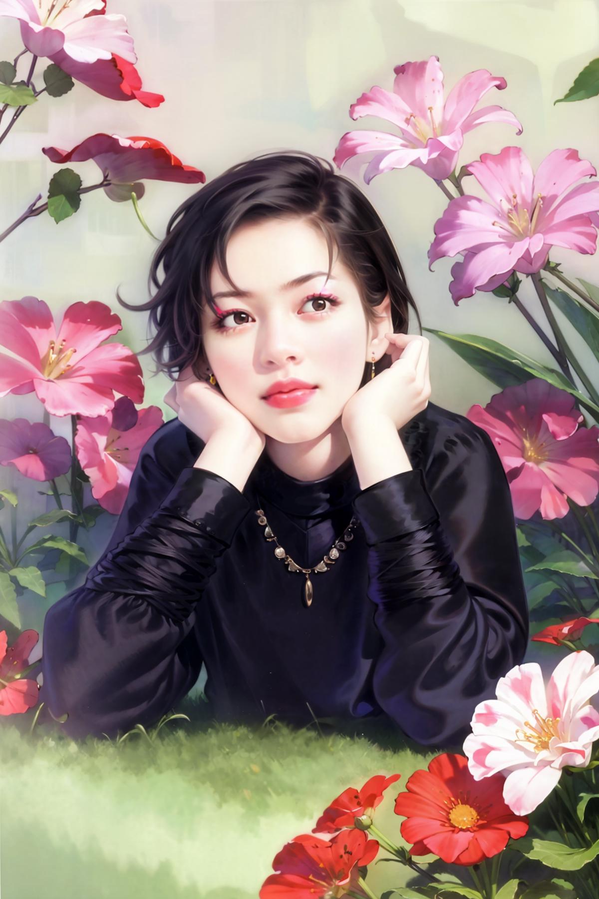 言情小说风 romance novel cover style image by kozue